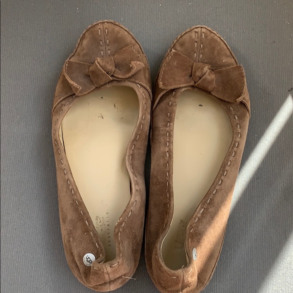 Flats-suede